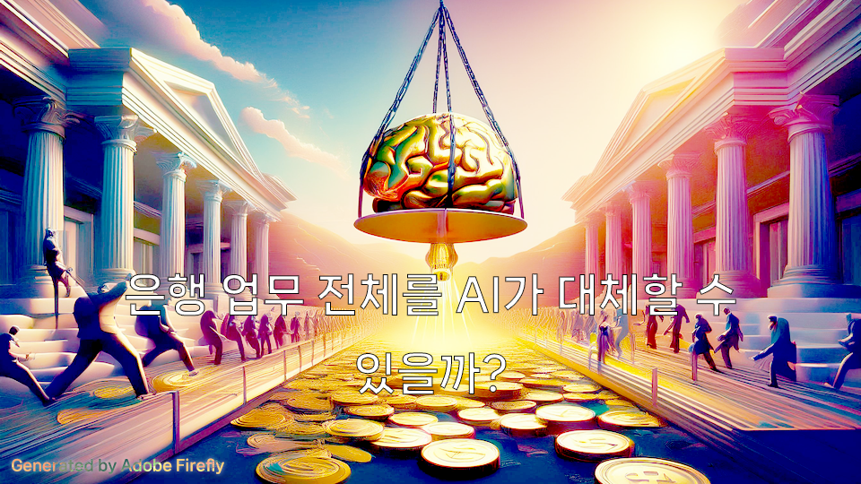 은행 업무 전체를 AI가 대체할 수 있을까?