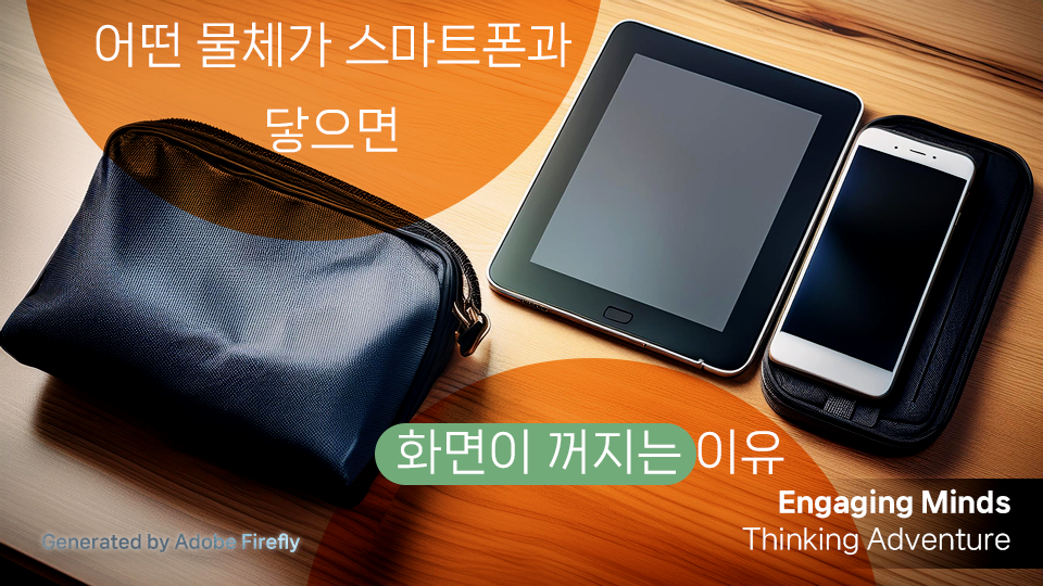 어떤 물체가 스마트폰과 닿으면 화면이 꺼지는 이유